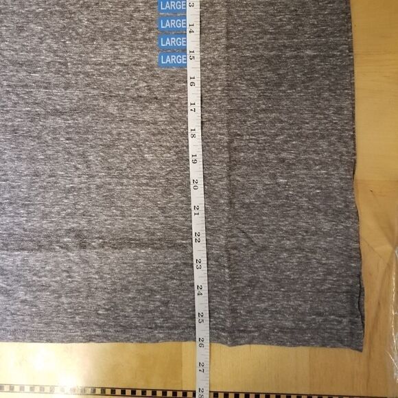 NWT! Modern Canvas Gray Good Vibes Tee L - Picture 4 of 8